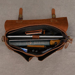 Classic Leather Briefcase for Men 