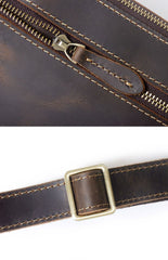 Crossbody Clutch Bag Mens Leather Crossbody Bag Clutch Vintage Shoulder Clutch Bag - iwalletsmen