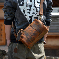 Small Barrel Shoulder Bag - iwalletsmen