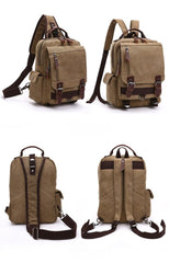 Large Canvas Sling Bag for Big Guys - 详情-14