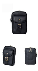 Belt Clip On Pouch Mens Belt Pouch Leather Belt Phone Pouch Leather Phone Belt Pouch - iwalletsmen