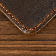 Bifold Leather Wallet with Money Clip Mens Bifold Wallets with Money Clip - iwalletsmen