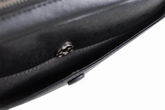 Small Italian Leather Crossbody Bag Mens Black Leather Crossbody Bag - iwalletsmen