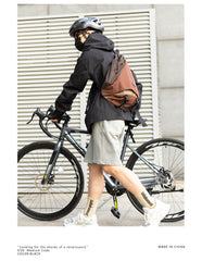 big sling bag for men size reference