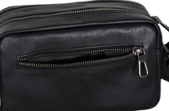 Mens Small Leather Crossbody Bag - iwalletsmen