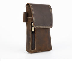 Leather Phone Belt Pouch - iwalletsmen