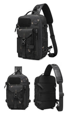 Large Sling Bag for Big Guys - Adjustable Strap
