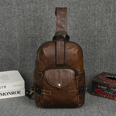 Sling Bag for Big Man - Stitching Detail