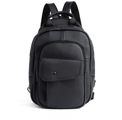 Leather Large Sling Backpack - Texture Detail
