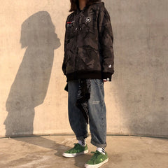 Paisley Bandana Kerchief Trousers Chain Pants Chains Biker Headscarf Jeans Chains Pants Chain