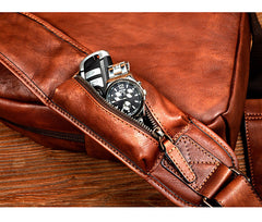 sling bags for big guys wearing style