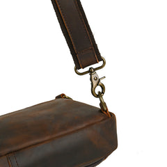 Vintage Leather Sling Backpack for Men - iwalletsmen