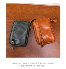 Leather Key Ring Wallet Mens Leather Key Wallet for Men - iwalletsmen