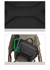 Large Sling Bag - On Body View