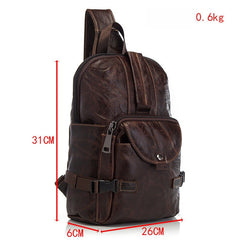 Sling Bag for Big Man - Studio View