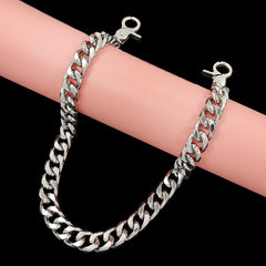 Silver Womens Wallet Chain Biker Wallet Chain Cool Silver Pants Chain For Men