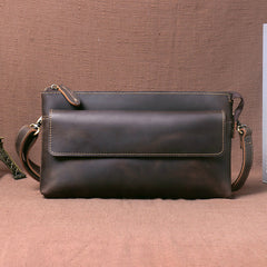 Crossbody Clutch Bag Mens Leather Crossbody Bag Clutch 