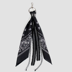 Paisley Bandana Pants Chain Kerchief Trousers Chain Biker Headscarf Jeans Chain Pants Chain