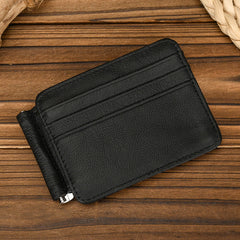 Bifold Leather Wallet with Money Clip Mens Bifold Wallets with Money Clip - iwalletsmen