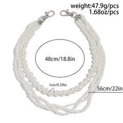 4 Chains Beaded Wallet Chain Mens Ball Wallet Chain - iChainWallets