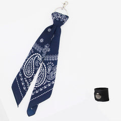 Paisley Bandana Kerchief Trousers Chain Pants Chains Biker Headscarf Jeans Chains