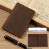slim leather card walletâ€?