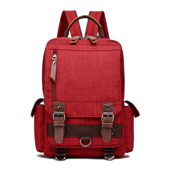Oxford Large Sling Bag for Big - Coffee Brown