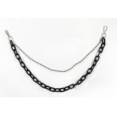 Cute Womens Star Plastics Jeans Chain Colorful Light Double Layers Panties Chains For Women