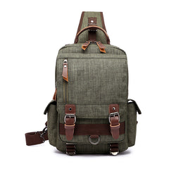 Oxford Large Sling Bag for Big - Gray