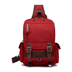 Oxford Large Sling Bag for Big - Khaki