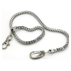 Silver Square Stainless Steel Wallet Chain Biker Wallet Chain Cool Silver Pants Chain For Men