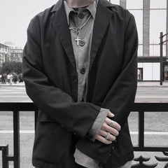 Silver Mens Cross Wallet Chain Double Unique Biker Wallet Chain Double Necklace Chain For Women