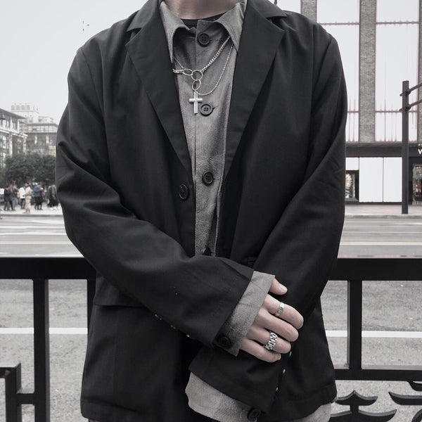 Silver Mens Cross Wallet Chain Double Biker Wallet Chain Unique Double Necklace Chain For Women