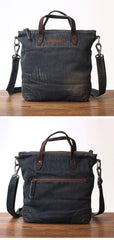 Blue Denim Small Tote Bags Denim Small Tote Side Bags Vintage Small Messenger Bag For Women