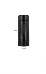 Best Black Eco Carbon Fibre Mens Tube Cigar Cases Carbon Fibre Cigar Cases for Men