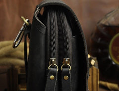 Vintage Leather Belt Pouches for Men Waist Bags BELT BAG For Men