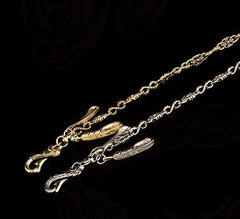 Brass silver biker trucker Tibetan wallet Chains for chain wallets biker wallet trucker wallet - imessengerbags