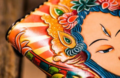 Handmade Leather Men Tooled White Tara Cool Leather Wallet Long Phone Clutch Wallets for Men - imessengerbags