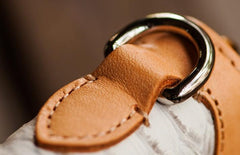 Handmade Leather Mens Chain Biker Wallet Cool Leather Wallet Long Clutch Wallets for Men
