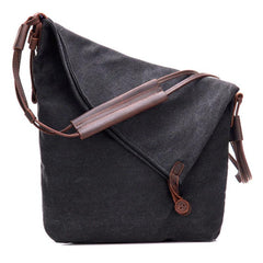 Mens Canvas Rustic Courier Bag Side Bag Messenger Bag Camera Shoulder Bag for Men