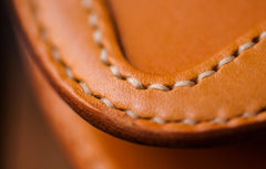 Handmade Leather Biker Mens Cool Car Key Wallet Coin Wallet Pouch Car KeyChain for Men - imessengerbags