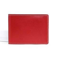 Leather Mens Slim license Wallet Card Wallets Slim Wallet Front Pocket Wallet for Men - imessengerbags