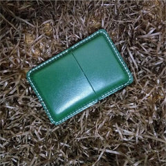 Cool Leather Mens 20pcs Cigarette Holder Case Vintage Custom Cigarette Case for Men - imessengerbags