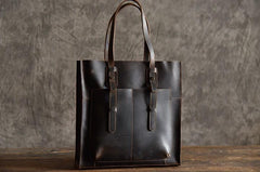 Handmade Leather Mens Cool Messenger Bag Tote Bag Handbag Shoulder Bag for men - imessengerbags