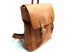 Cool Leather Mens Backpack Travel Backpack Laptop Backpack for men