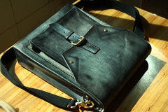 Cool Handmade Leather Mens Backpack Travel Backpack Messenger Bag for men - imessengerbags