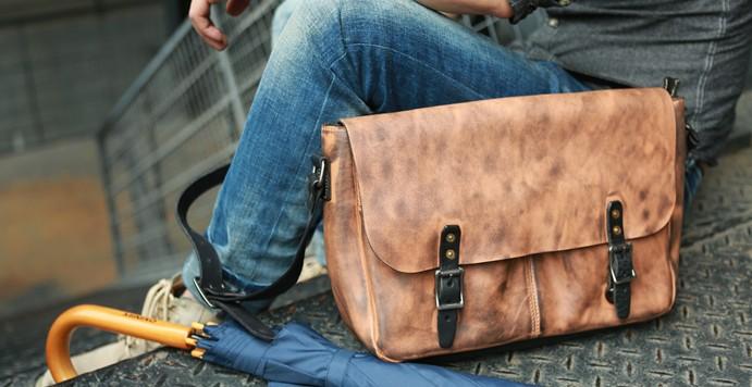 Cool Leather Coffee Mens Messenger Bags Vintage Shoulder Bags for Men –  imessengerbags