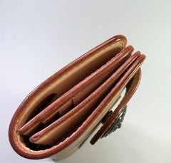Handmade Leather Biker Wallet Mens Cool Chain Wallet Trucker Wallet with Chain