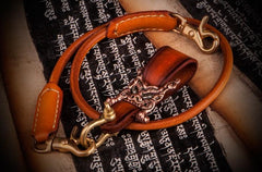 Leather biker trucker Tibetan Keychain wallet Chain for chain wallet biker wallet trucker wallet