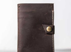 Vintage Leather Men Small Bifold Wallet Small Wallet for Men - imessengerbags